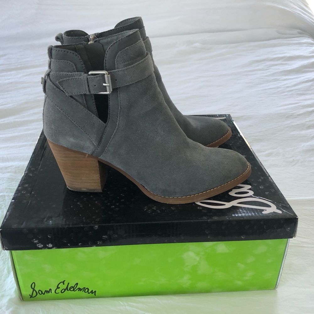 Suede Sam Edelman Maurine Ankle Booties